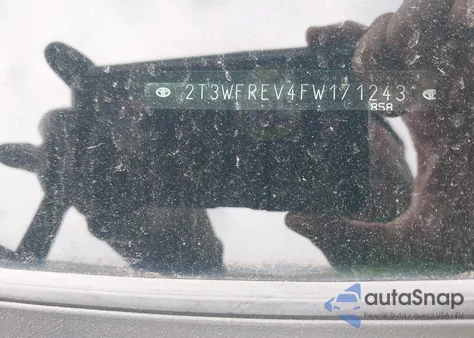 2015 Toyota Rav4 Xle из США, поврежденный, VIN 2T3WFREV4FW171243